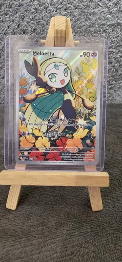 Meloetta MEP 026 Me: Mega Evolution Promo Holo Pokemon Card NM - Image 1