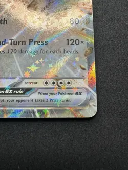 Pokemon Snorlax EX Prismatic Evolutions Double Rare Holo Card 076/131 Pack Fresh - Image 5