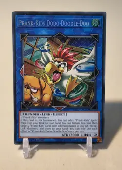 Prank-Kids Dodo-Doodle-Doo - HISU-EN020 *NM* 1st Edition Secret Yugioh Card - Image 1
