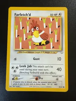 Farfetch'd 43/64 Neo Revelation Regular Pokemon Card TCG LP - Image 1