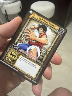 One Piece Cardass 2005 The Soul of Pirates Luffy Character Card CH009 Vintage - Image 1