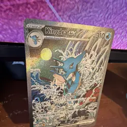 Pokemon Kingdra ex 131 Full Art Holo EX Promo Sv: Scarlet & Violet Card - Image 2