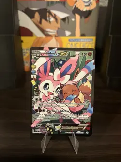 Pokemon Card TCG: 2016 XY Generations Radiant Collection Sylveon EX RC32/RC32 NM - Image 1