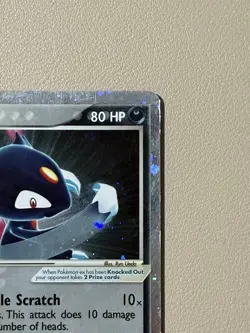 Sneasel ex 103/109 EX Ruby Sapphire Holo Ultra Rare Vintage Pokemon Card – MP - Image 5