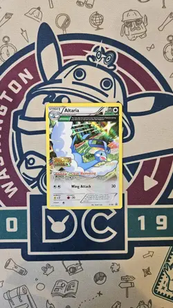 Altaria STAFF Black Star Promo XY46 Roaring Skies Prerelease Holo Pokemon Card - Image 1