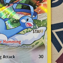 Altaria STAFF Black Star Promo XY46 Roaring Skies Prerelease Holo Pokemon Card - Image 2