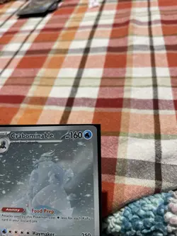 Crabominable Holo Illustration Rare Card 149/142 Sv07: Stellar Crown IR - Image 4