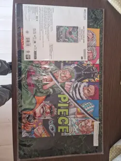 ONE PIECE Card Game Official Playmat Limited Edition Vol. 4 Zoro w/ Promo Leader - Image 1