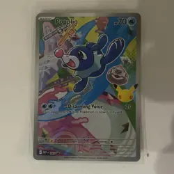 Pokemon TCG English Holo Popplio Rowlet Litten 045 043 044 Card Lot - Image 2