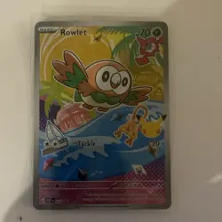 Pokemon TCG English Holo Popplio Rowlet Litten 045 043 044 Card Lot - Image 4