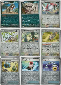 Pokemon Scarlet & Violet (SV) Era - 144 Card Reverse Holo Lot - No Duplicates - Image 2