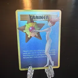 Misty Full Art Waifu CUSTOM Fan Art Holo Trading Card - Image 1