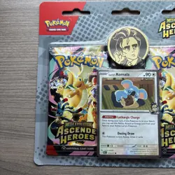 Pokemon Ascended Heroes Mega Evolution Kit Promo Komala Card Sealed TCG - Image 3