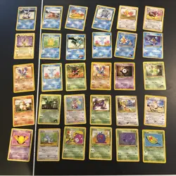 Pokemon Lot Of Old Cards. Total Is 212 Cars With Japanese Cards Mostly English. - Image 3