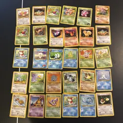 Pokemon Lot Of Old Cards. Total Is 212 Cars With Japanese Cards Mostly English. - Image 4