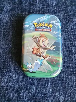 ☄Pokemon TCG Sinnoh Stars Mini Tin 2 Booster Packs 1 Coin 1 Art Card - Image 1