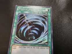 Mystical Space Typhoon LCYW-EN062 Secret Rare Unlimited Yugioh Card LP - Image 4