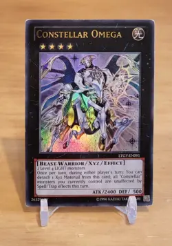 Constellar Omega - LTGY-EN091 *Played* Ultra Rare Yugioh Card - Image 1