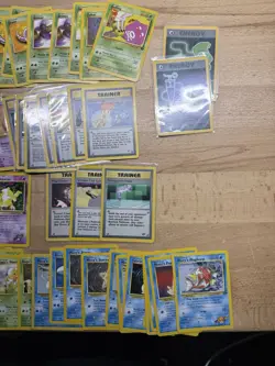 Pokemon WOTC Card Vintage Lot Bulk Common Uncommon Rocket Gym Heroes Challenge - Image 2