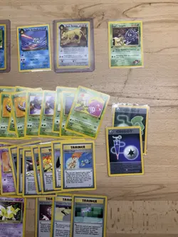 Pokemon WOTC Card Vintage Lot Bulk Common Uncommon Rocket Gym Heroes Challenge - Image 3