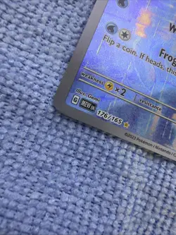 Polywhirl 176/165 SV Scarlet and Violet Holo Card NM Condition - Image 2