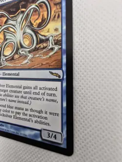 Wizards Quicksilver Elemental Mirrodin Creature Blue Rare Regular Elemental 3/4… - Image 4