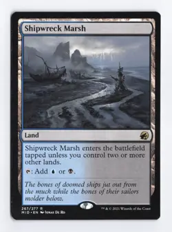shipwreck marsh #267 rare - Magic: The Gathering MID NEAR MINT - Image 1