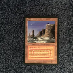 PLATEAU dual land German FBB Revised Magic the Gathering MTG LP - Image 4