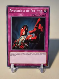 Appointer of the Red Lotus - SDFC-EN035 *NM* 1st Edition Yugioh Card - Image 1