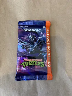 MTG Booster Pack Teenage Mutant Ninja Turtles - Collector Booster Pack New - Image 1