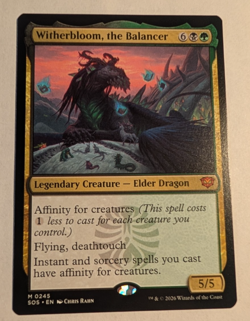 Witherbloom, the Balancer - Secrets of Strixhaven M0245 - Pack Fresh!! - Image 1