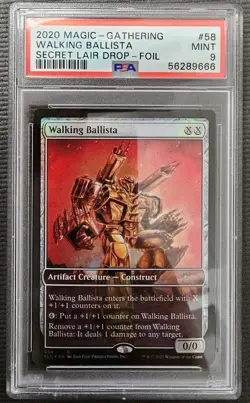 2020 Magic The Gathering WALKING BALLISTA SECRET LAIR DROP FOIL Gem Mint PSA 10 - Image 1