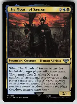 The Mouth of Sauron Normal U The Lord of the Rings 216 NM - Image 1