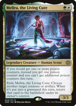 MTG Melira, the Living Cure Phyrexia: All Will Be One 209/271 Regular Rare - Image 1