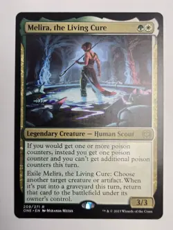 MTG Melira, the Living Cure Phyrexia: All Will Be One 209/271 Regular Rare - Image 2