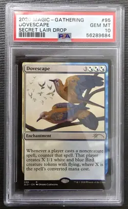 2020 Magic The Gathering DOVESCAPE SECRET LAIR DROP Gem Mint PSA 10 - Image 1