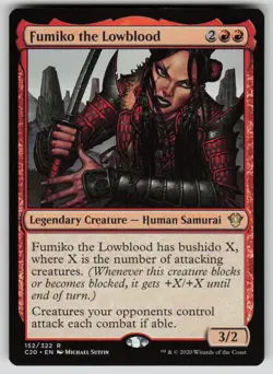 Fumiko the Lowblood Normal R Commander 2020 152 NM - Image 1