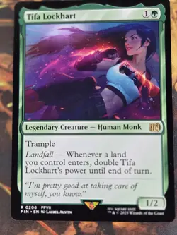 Tifa Lockhart | Final Fantasy (FIN) | 0206 NM | MTG Magic the Gathering - Image 1