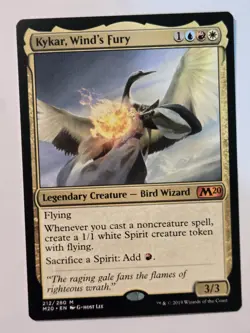 MTG Kykar, Wind's Fury Core Set 2020 212/280 Regular Mythic - Image 2