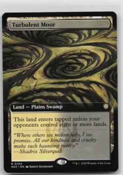 Turbulent Moor (Extended Art) 104 Commander: Secrets of Strixhaven - Image 1