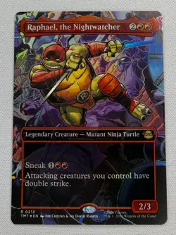 Raphael, the Nightwatcher (Borderless) Teenage Mutant Ninja Turtles Foil - Image 1