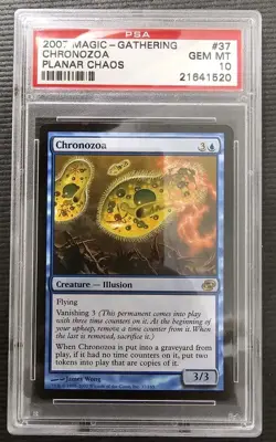 2007 Magic The Gathering CHRONOZOA PLANAR CHAOS Gem Mint PSA 10 - Image 1