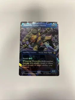 Donatello, Gadget Master (Borderless) Teenage Mutant Ninja Turtles Foil NM - Image 1