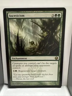 Asceticism - NM Regular Rare #110 Scars of Mirrodin MTG Magic the Gathering - Image 1