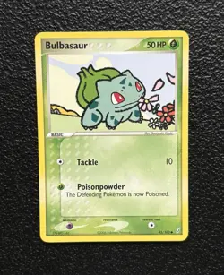 Pokemon TCG - Bulbasaur 45/100 - Vintage Rare - Crystal Guardians *NM/LP - Image 1