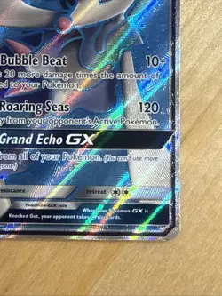 2017 Pokemon Primarina GX SM39 Black Star Promo Sun & Moon Full Art - Image 4
