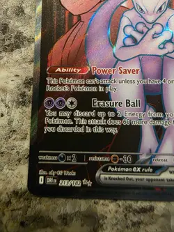 Pokemon TCG Team Rockets Mewtwo EX 213/182 Ultra Rare Destined Rivals - Image 4