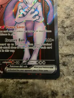 Pokemon TCG Team Rockets Mewtwo EX 213/182 Ultra Rare Destined Rivals - Image 5