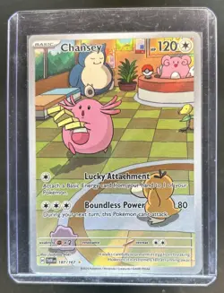 2024 Pokemon Twilight Masquerade Chansey #187/167 - Image 1