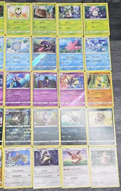 Pokemon 79x Sun & Moon Base Bundle - Rare, Reverse Holo, Common, Uncommon MP - Image 5